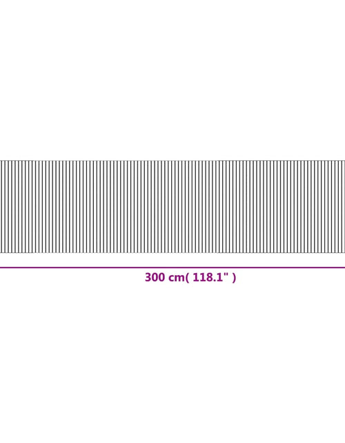 Încărcați imaginea în vizualizatorul Galerie, Covor dreptunghiular, natural deschis, 70x300 cm, bambus
