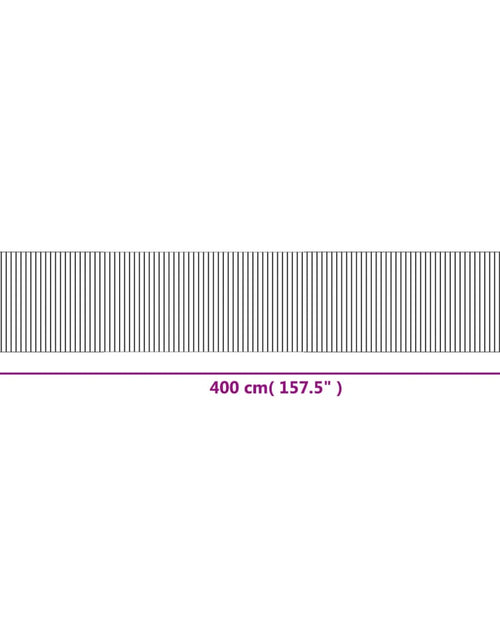 Încărcați imaginea în vizualizatorul Galerie, Covor dreptunghiular, natural deschis, 70x400 cm, bambus

