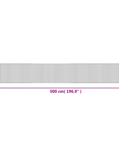 Încărcați imaginea în vizualizatorul Galerie, Covor dreptunghiular, natural deschis, 70x500 cm, bambus
