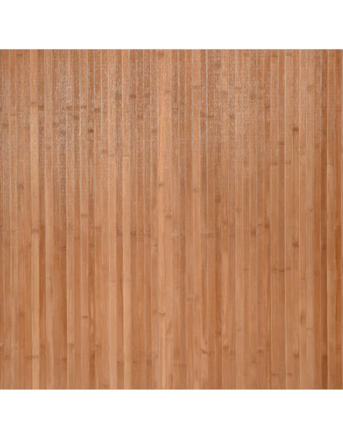 Încărcați imaginea în vizualizatorul Galerie, Covor dreptunghiular, natural, 80x100 cm, bambus
