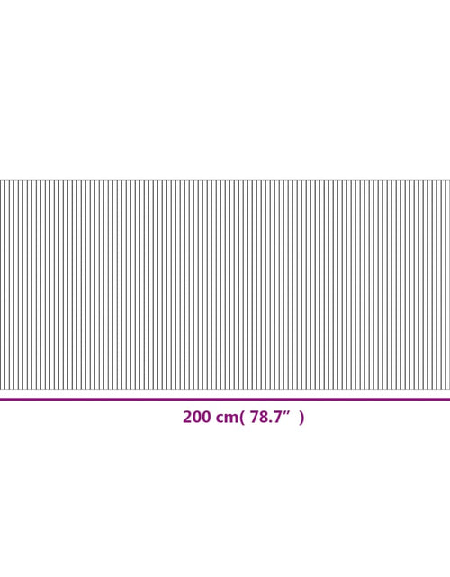 Загрузите изображение в средство просмотра галереи, Covor dreptunghiular, natural deschis, 80x200 cm, bambus
