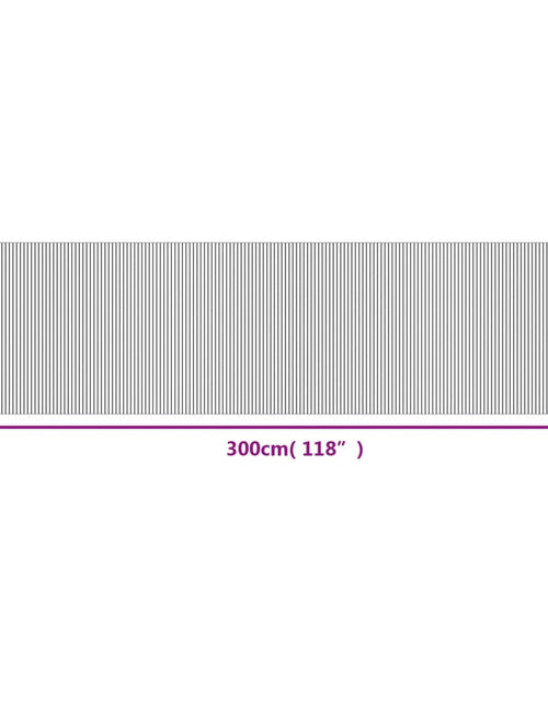 Încărcați imaginea în vizualizatorul Galerie, Covor dreptunghiular, natural deschis, 80x300 cm, bambus
