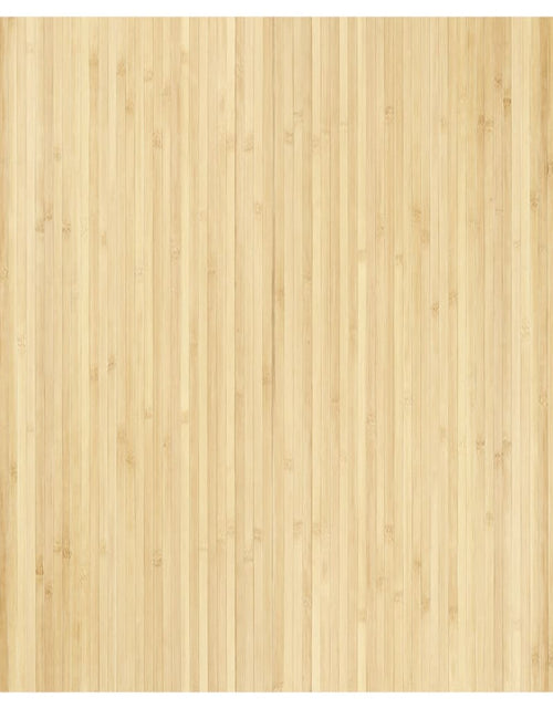 Încărcați imaginea în vizualizatorul Galerie, Covor dreptunghiular, natural deschis, 100x100 cm, bambus

