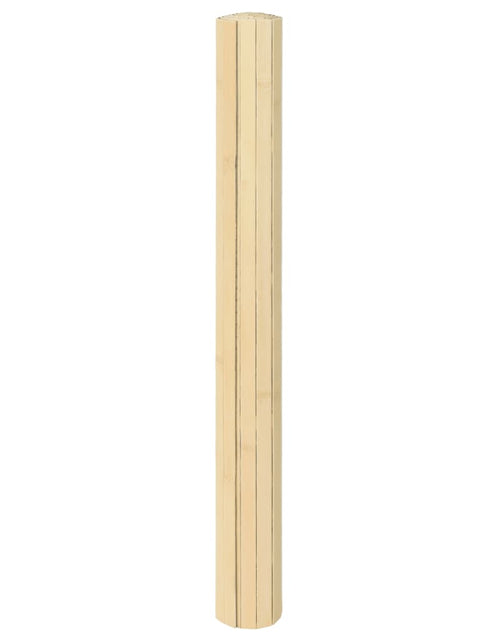 Загрузите изображение в средство просмотра галереи, Covor dreptunghiular, natural deschis, 100x500 cm, bambus
