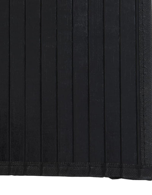 Încărcați imaginea în vizualizatorul Galerie, Covor dreptunghiular, negru, 60x300 cm, bambus
