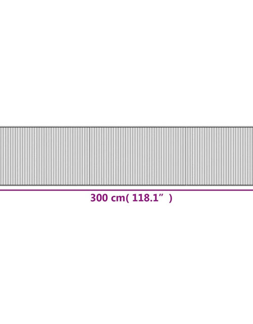 Încărcați imaginea în vizualizatorul Galerie, Covor dreptunghiular, natural deschis, 60x300 cm, bambus
