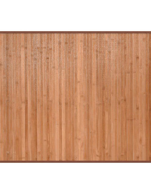 Загрузите изображение в средство просмотра галереи, Covor dreptunghiular, natural, 70x100 cm, bambus

