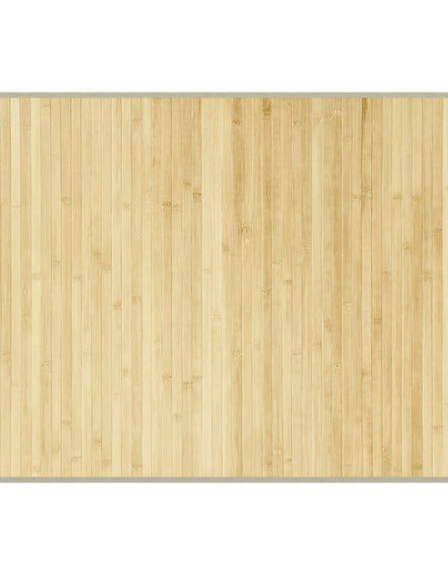 Загрузите изображение в средство просмотра галереи, Covor dreptunghiular, natural deschis, 70x100 cm, bambus
