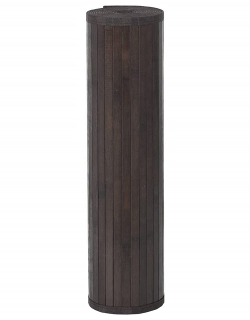Загрузите изображение в средство просмотра галереи, Covor dreptunghiular, maro închis, 70x300 cm, bambus
