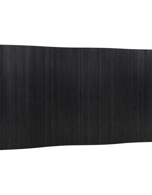 Încărcați imaginea în vizualizatorul Galerie, Separator de cameră ,negru, 165x400 cm, bambus
