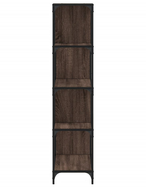 Încărcați imaginea în vizualizatorul Galerie, Bibliotecă cu 4 niveluri stejar maro 139x33,5x149 cm lemn - Lando
