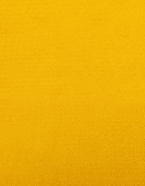Încărcați imaginea în vizualizatorul Galerie, Canapea extensibilă cu 2 locuri, galben, catifea
