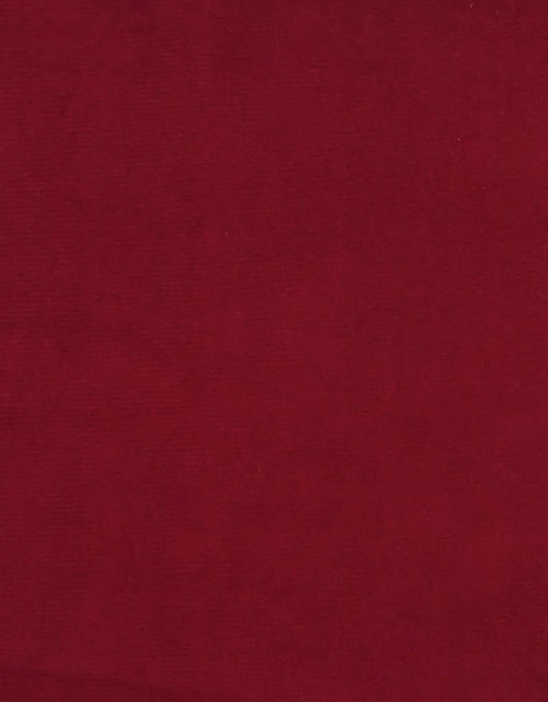 Загрузите изображение в средство просмотра галереи, Canapea extensibilă cu 2 locuri, 2 perne, roșu vin, catifea
