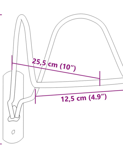 Загрузите изображение в средство просмотра галереи, Suport pentru căști de echitație montat pe perete, negru, oțel
