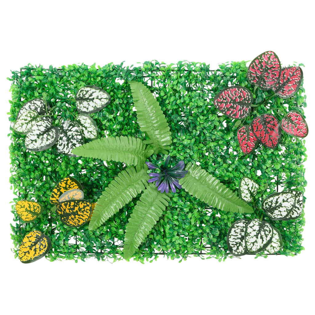  vidaXL Gard din plante artificiale, 6 buc., verde, 40x60 cm