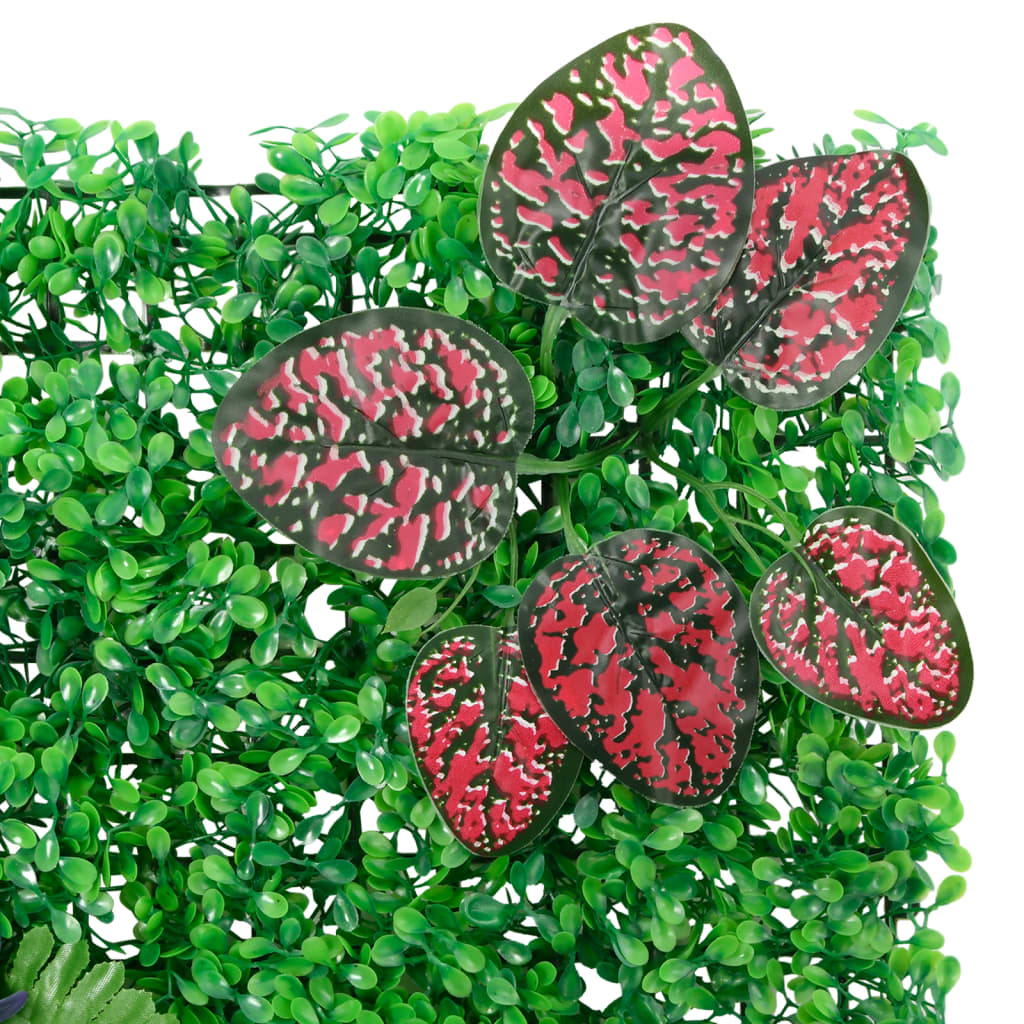  vidaXL Gard din plante artificiale, 6 buc., verde, 40x60 cm