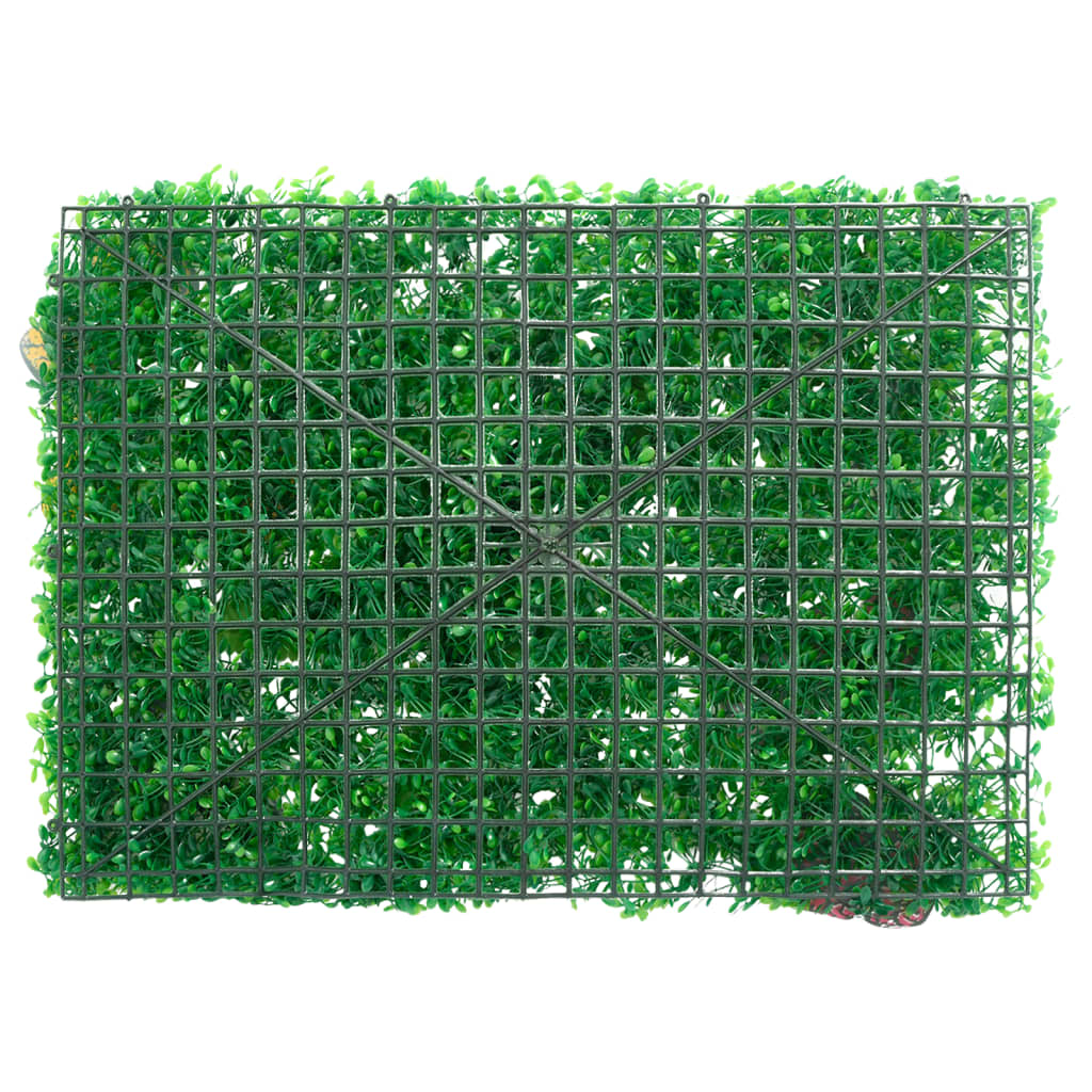  vidaXL Gard din plante artificiale, 24 buc., verde, 40x60 cm