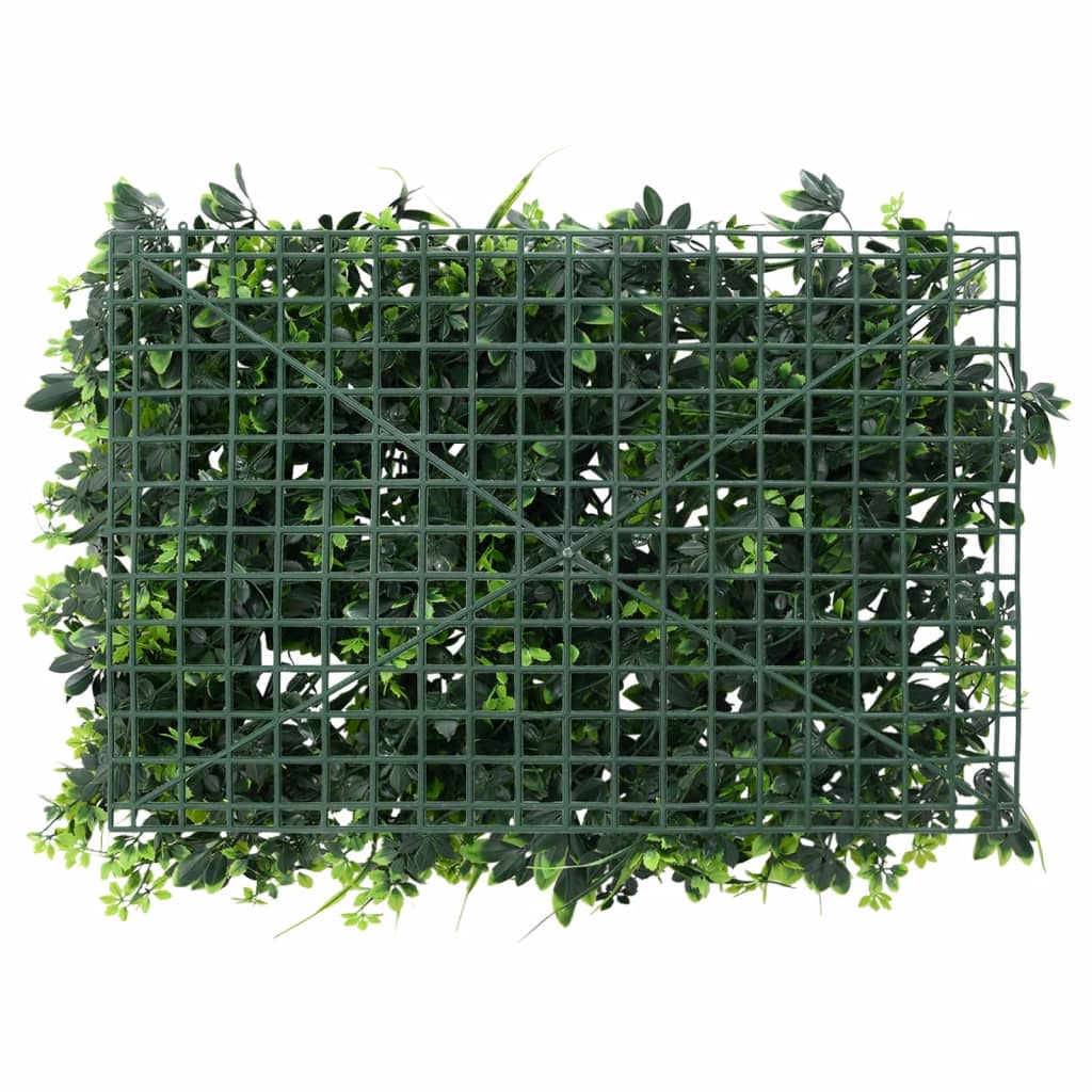  vidaXL Gard din frunze artificiale, 24 buc., verde, 40x60 cm