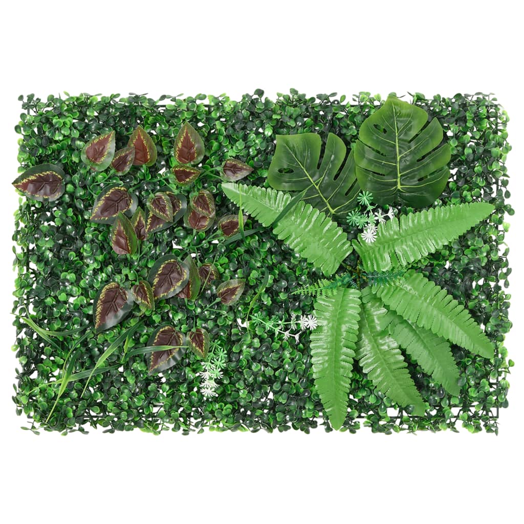  vidaXL Gard din plante artificiale, 6 buc., verde, 40x60 cm