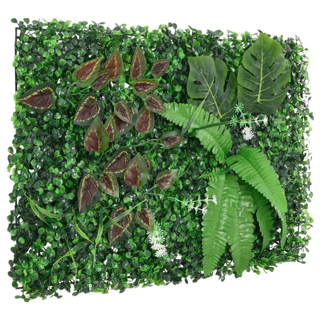  vidaXL Gard din plante artificiale, 6 buc., verde, 40x60 cm