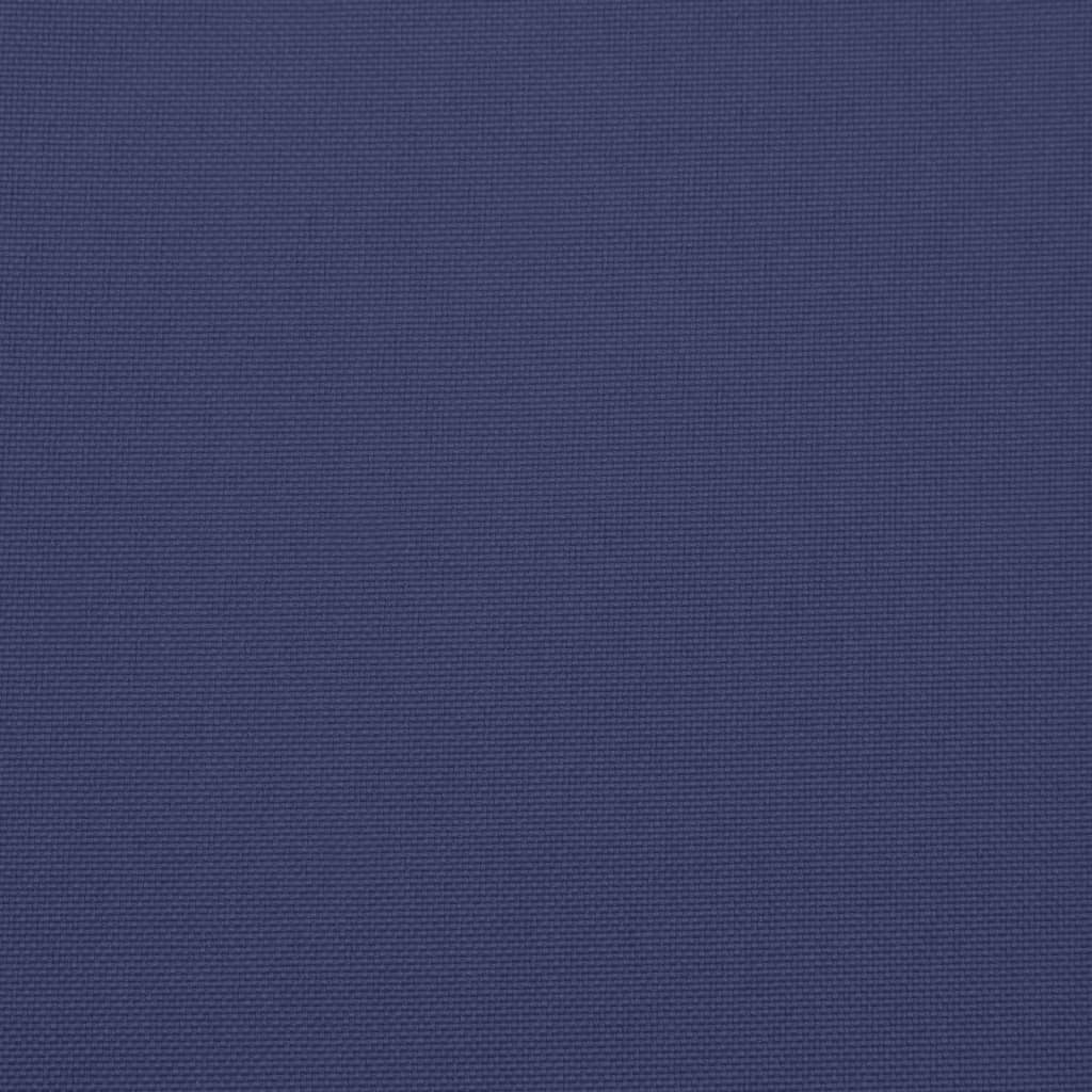 Perne scaune cu spătar jos, 6 buc., bleumarin, textil oxford