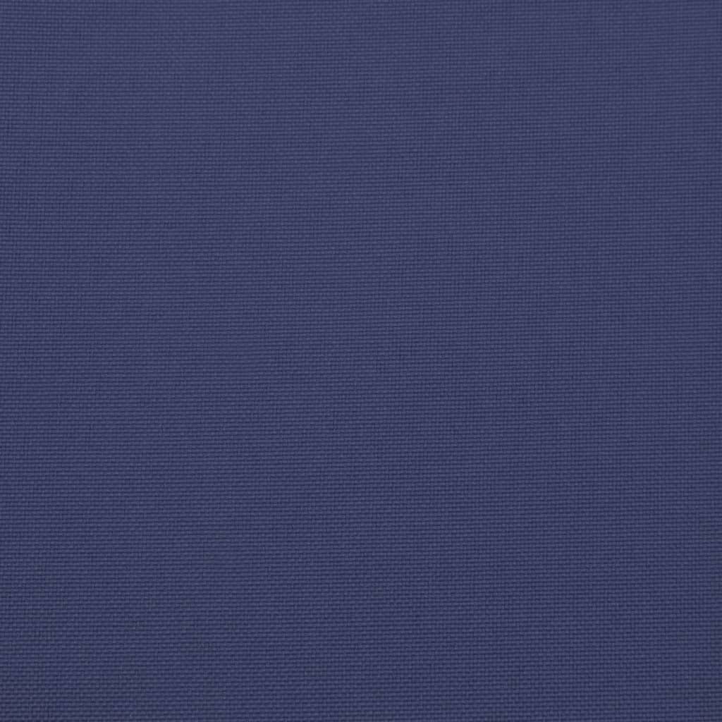 Pernă de paleți, bleumarin, 50x40x12 cm, material textil