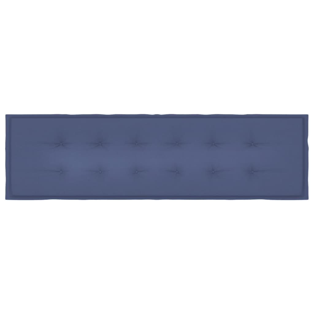 Pernă de bancă de grădină bleumarin, 180x50x3 cm, textil oxford