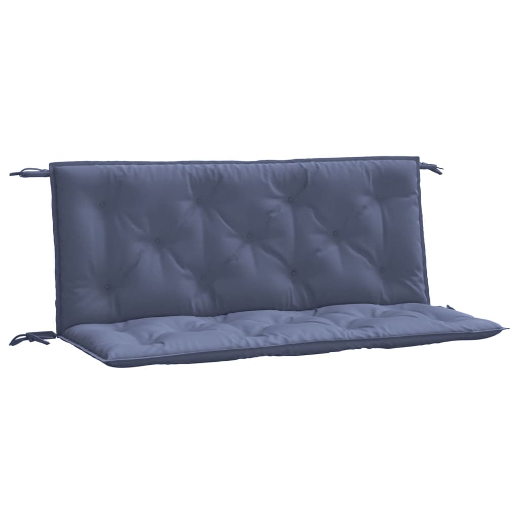 Perne bancă de grădină 2buc. bleumarin 120x50x7cm textil oxford