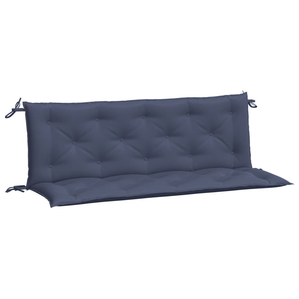 Perne bancă de grădină 2buc. bleumarin 150x50x7cm textil oxford