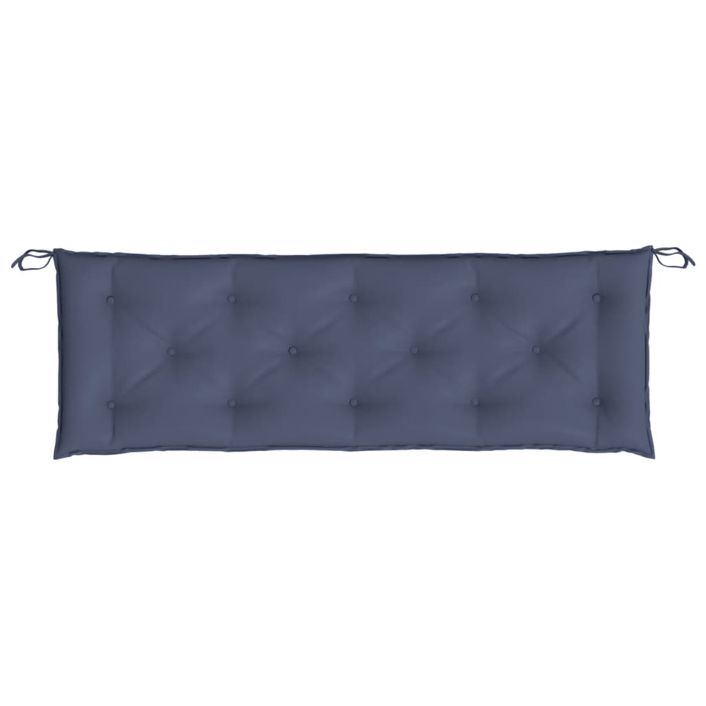 Perne bancă de grădină 2buc. bleumarin 150x50x7cm textil oxford