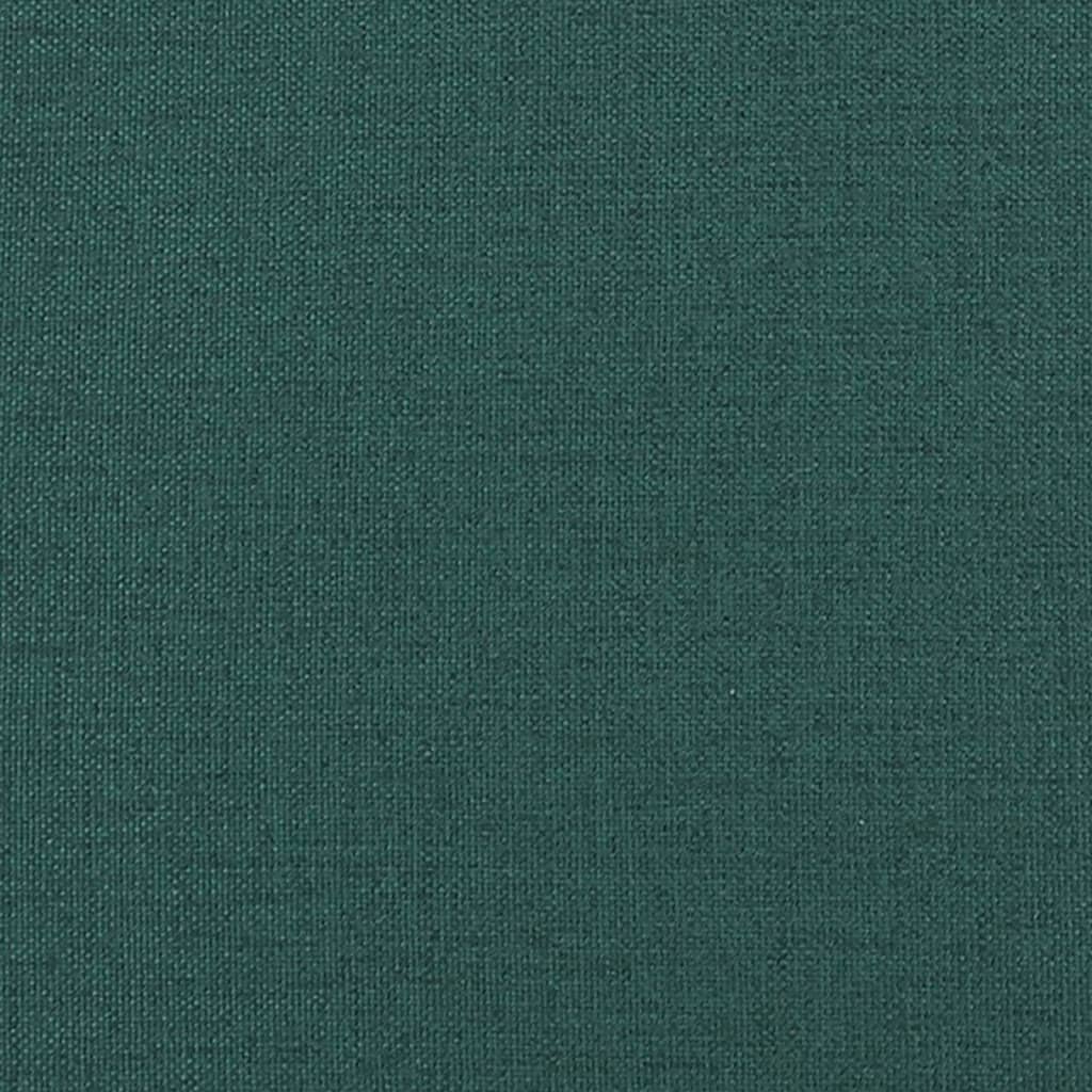 Fotoliu Chesterfield verde închis, material textil - Lando