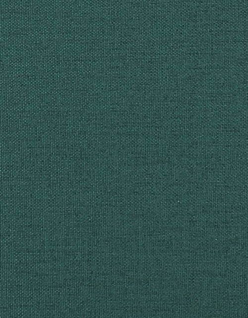 Загрузите изображение в средство просмотра галереи, Canapea Chesterfield cu 3 locuri, verde închis, material textil
