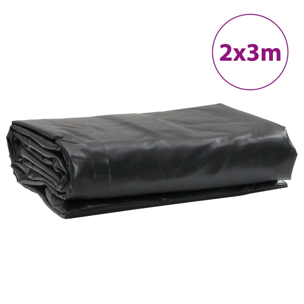 Prelată, antracit, 2x3 m, 650 g/m²