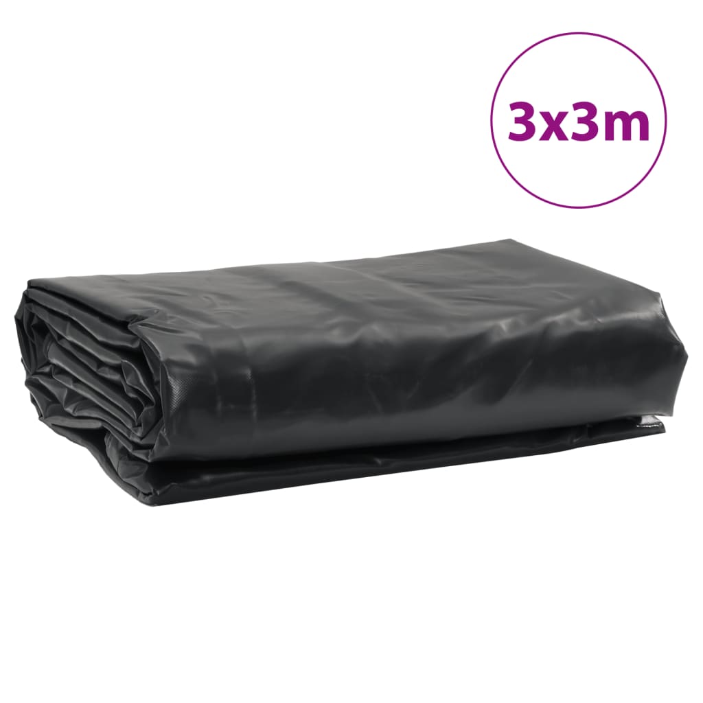 Prelată, antracit, 3x3 m, 650 g/m²