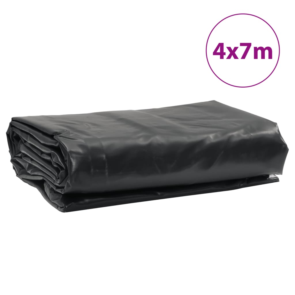 Prelată, antracit, 4x7 m, 650 g/m²