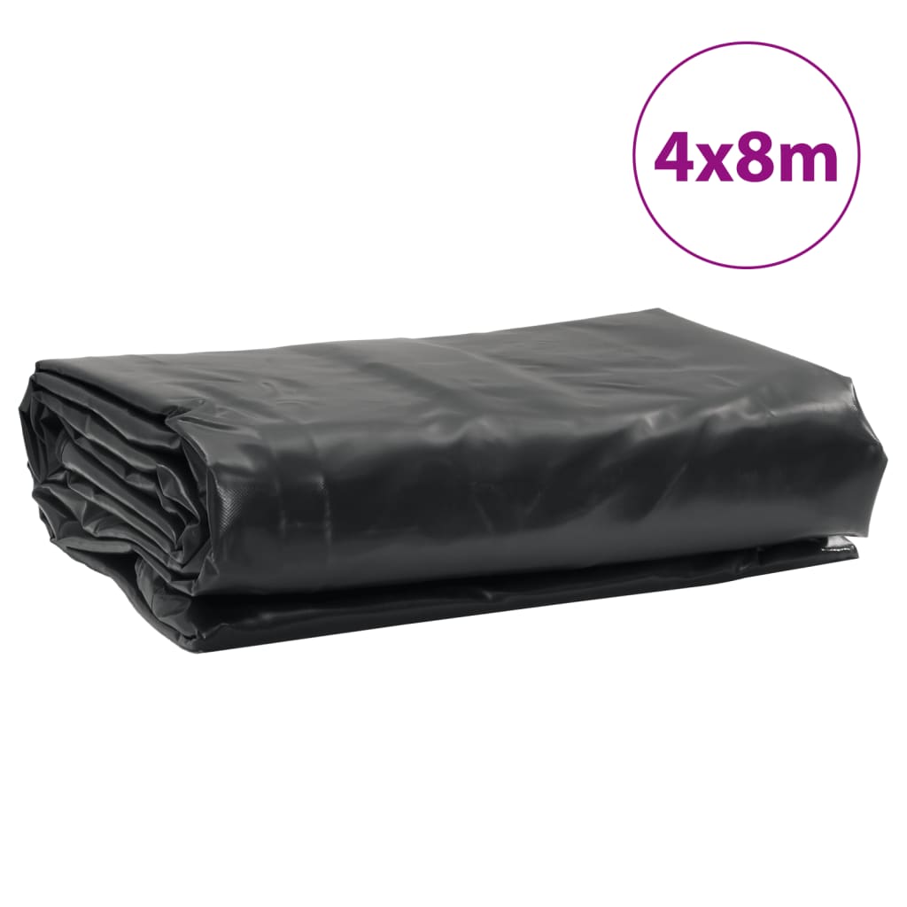 Prelată, antracit, 4x8 m, 650 g/m²