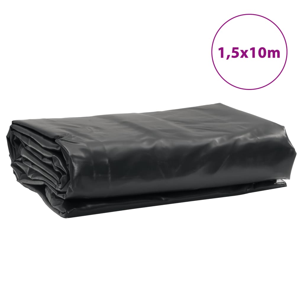 Prelată, antracit, 1,5x10 m, 650 g/m²