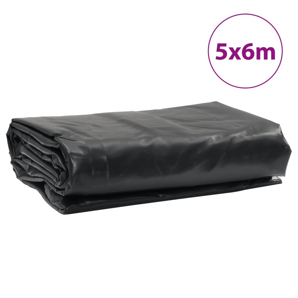 Prelată, antracit, 5x6 m, 650 g/m²