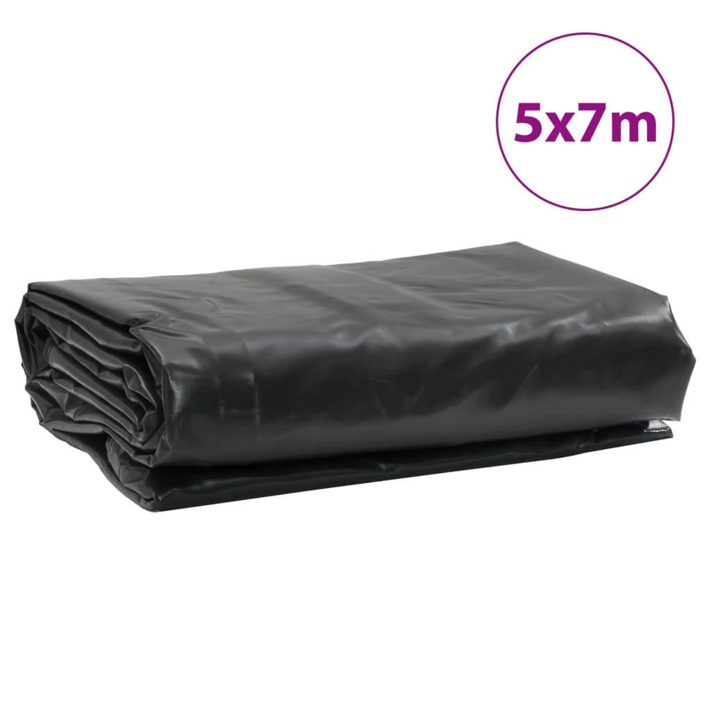 Prelată, antracit, 5x7 m, 650 g/m²