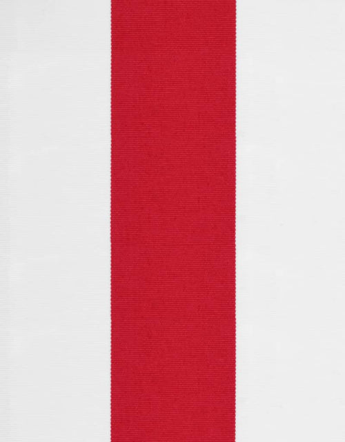 Încărcați imaginea în vizualizatorul Galerie, Pânză copertină de rezervă, dungi roșii și albe, 4x3 m
