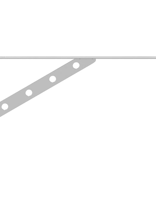 Загрузите изображение в средство просмотра галереи, Suporturi rafturi, 4 buc., 30x2,5x15,5 cm argintiu oțel inox.
