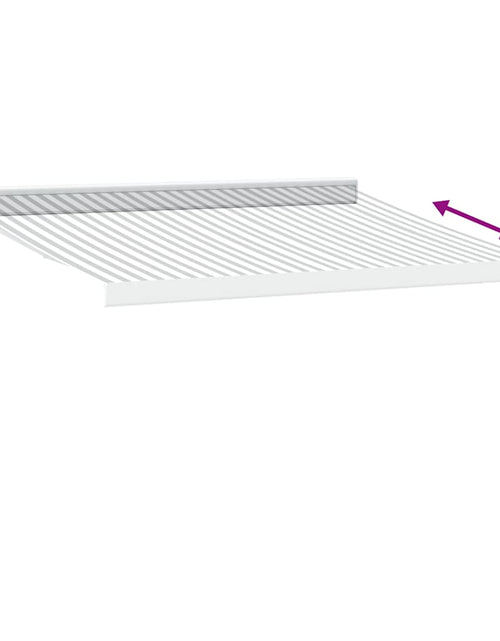 Загрузите изображение в средство просмотра галереи, Copertină retractabilă antracit/alb, 3,5x2,5 m, textil/aluminiu
