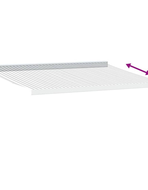 Загрузите изображение в средство просмотра галереи, Copertină retractabilă antracit/alb, 4,5x3 m, textil/aluminiu
