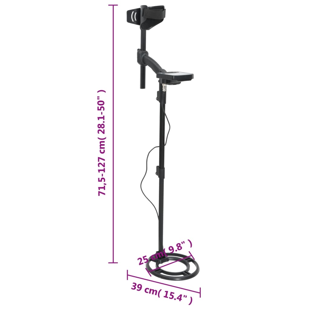 Detector metale Auto Tune, 18 cm, adâncime căutare punct precis