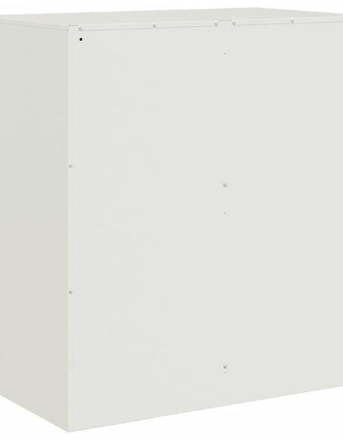 Загрузите изображение в средство просмотра галереи, Servantă, alb, 67x39x73 cm, oțel
