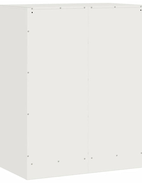 Загрузите изображение в средство просмотра галереи, Servantă, alb, 67x39x83 cm, oțel
