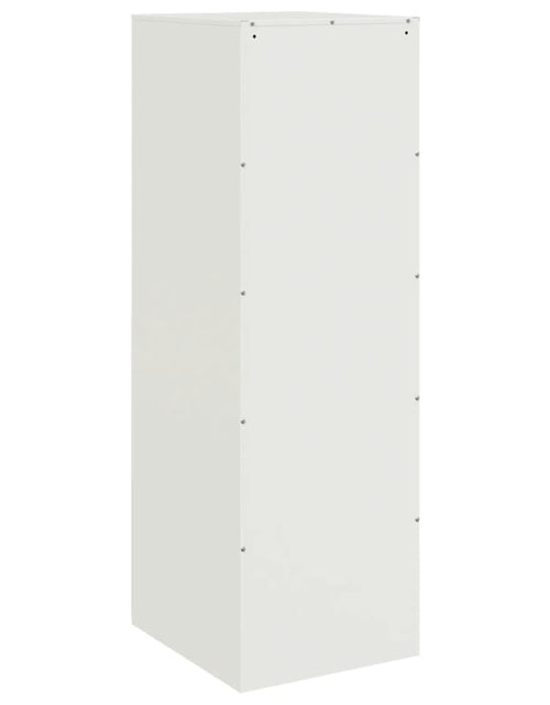 Загрузите изображение в средство просмотра галереи, Servantă, alb, 34,5x39x107 cm, oțel
