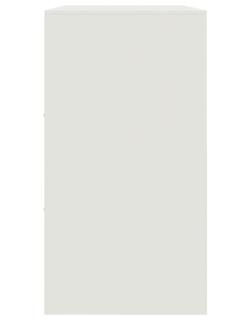 Încărcați imaginea în vizualizatorul Galerie, Servantă, alb, 99x39x73 cm, oțel
