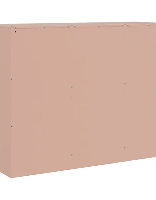 Загрузите изображение в средство просмотра галереи, Dulap, roz, 99x39x73 cm, oțel
