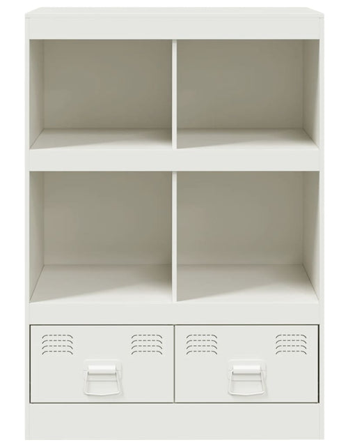 Загрузите изображение в средство просмотра галереи, Dulap înalt, alb, 67x39x95 cm, oțel
